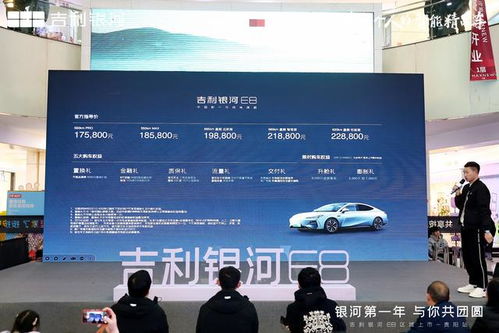 銀河第一年 與你共團圓,吉利銀河e8貴陽區域上市,17.58萬起